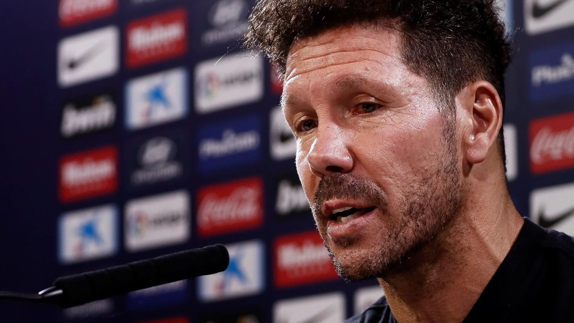 Diego Pablo Simeone, en rueda de prensa Diego Pablo Simeone, en rueda de prensa