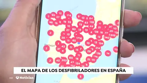 Así funciona Ariadna, la App que te dice dónde hay un desfibrilador Así funciona Ariadna, la App que te dice dónde hay un desfibrilador