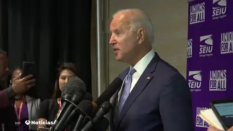 Joe Biden asegura que Trump es el presidente "más corrupto y trastornado" en la historia de Estados Unidos Joe Biden asegura que Trump es el presidente "más corrupto y trastornado" en la historia de Estados Unidos