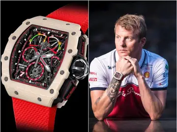 Räikkönen luce su reloj Räikkönen luce su reloj