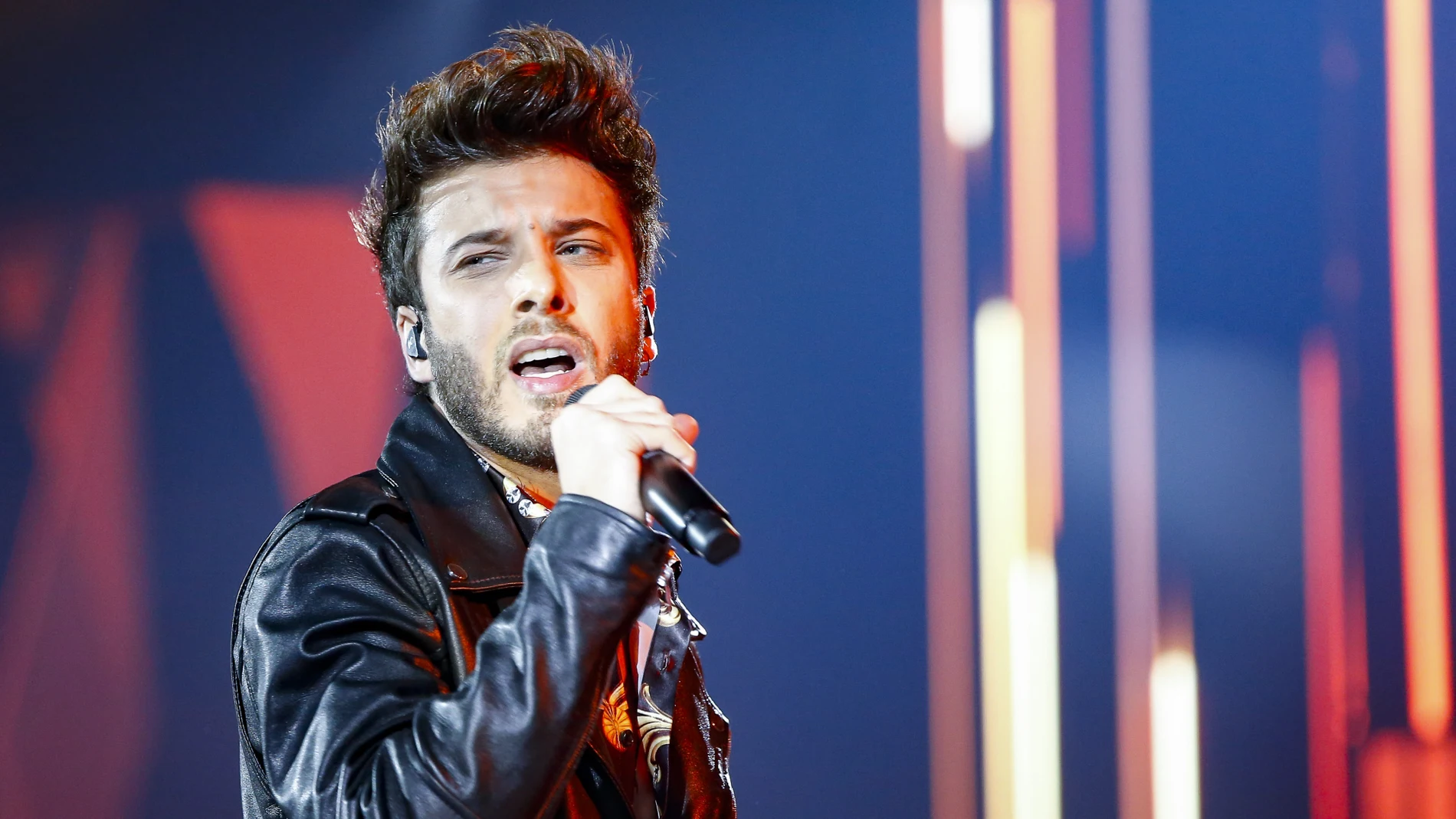 Blas Cantó durante su actuación en OT 2018 Blas Cantó durante su actuación en OT 2018