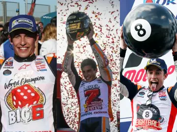 Marc Márquez ocho veces campeón Marc Márquez ocho veces campeón