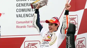 Primer título de Márquez en Moto GP Primer título de Márquez en Moto GP