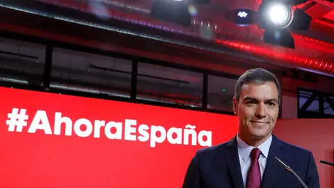 Pedro Sánchez en un acto del PSOE Pedro Sánchez en un acto del PSOE