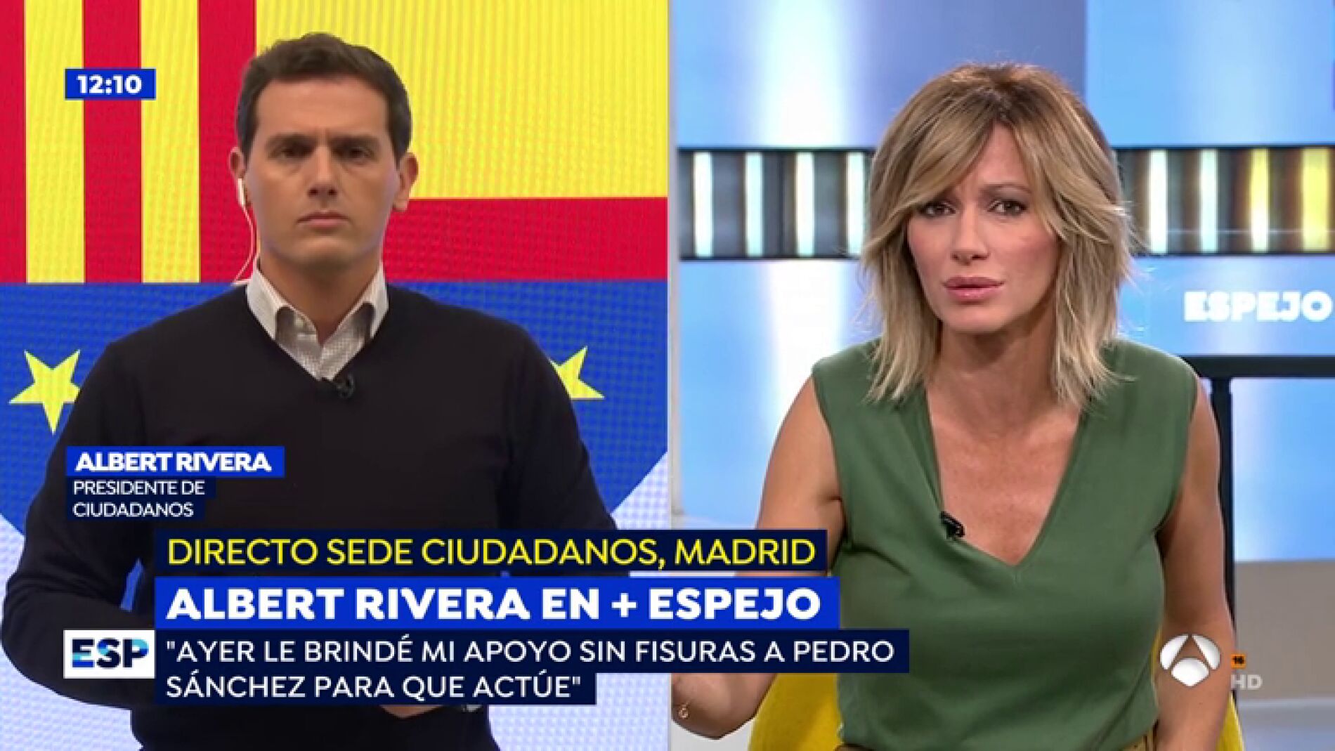 Entrevista al l&iacute;der de Ciudadanos.