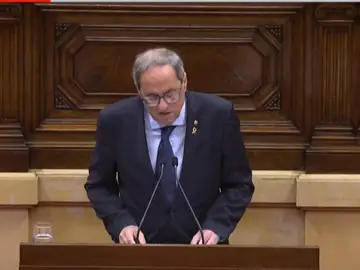 Quim Torra: "Volveremos a poner las urnas de la autodeterminación" Quim Torra: "Volveremos a poner las urnas de la autodeterminación"