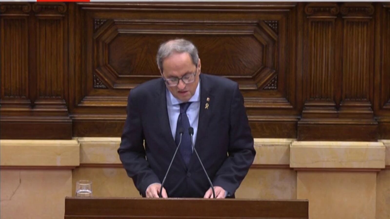 Quim Torra dice que estará muy atento a las investigaciones sobre posibles excesos de los Mossos