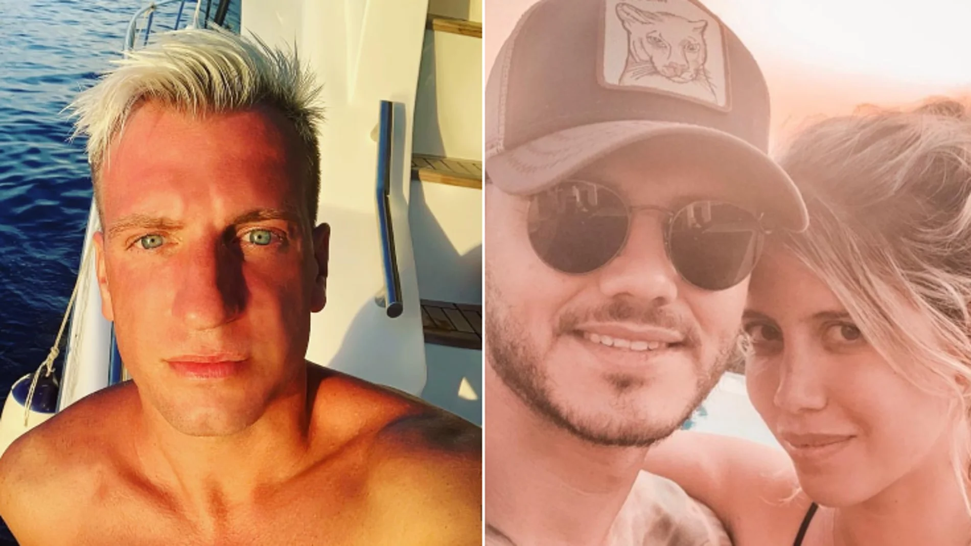 Maxi López, Wanda Nara e Icardi Maxi López, Wanda Nara e Icardi