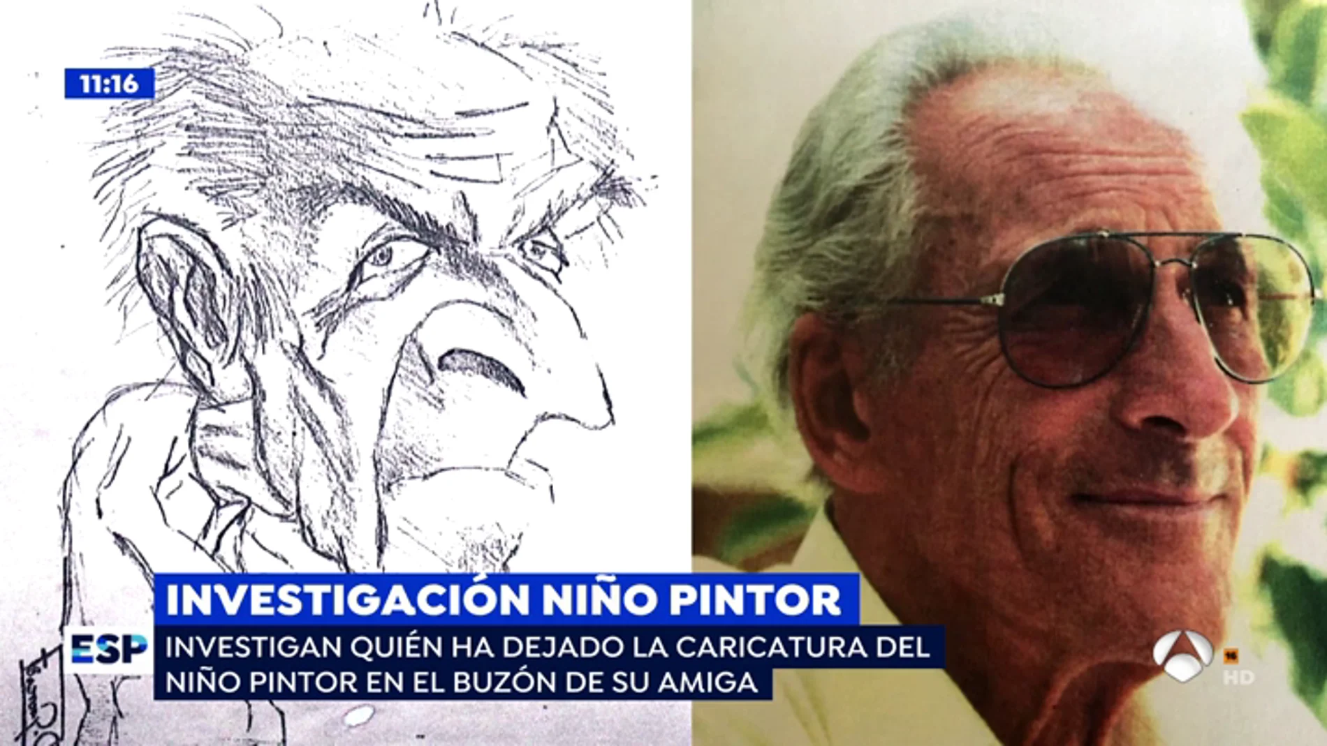 Pista caso 'niño pintor.