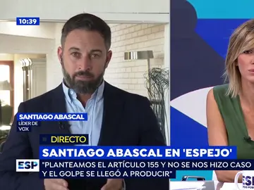 El líder de Vox, Santiago Abascal. El líder de Vox, Santiago Abascal.