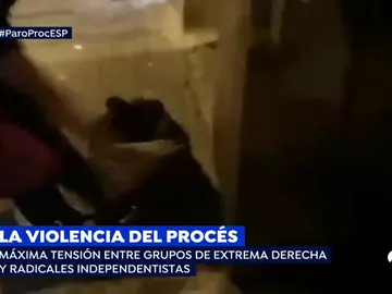 La violencia del procés. La violencia del procés.