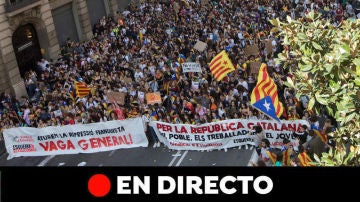 Huelga Cataluña: Última hora de Barcelona y Cataluña hoy, en directo Huelga Cataluña: Última hora de Barcelona y Cataluña hoy, en directo
