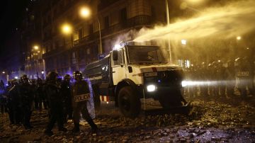 Quinta noche de protestas en Barcelona Quinta noche de protestas en Barcelona