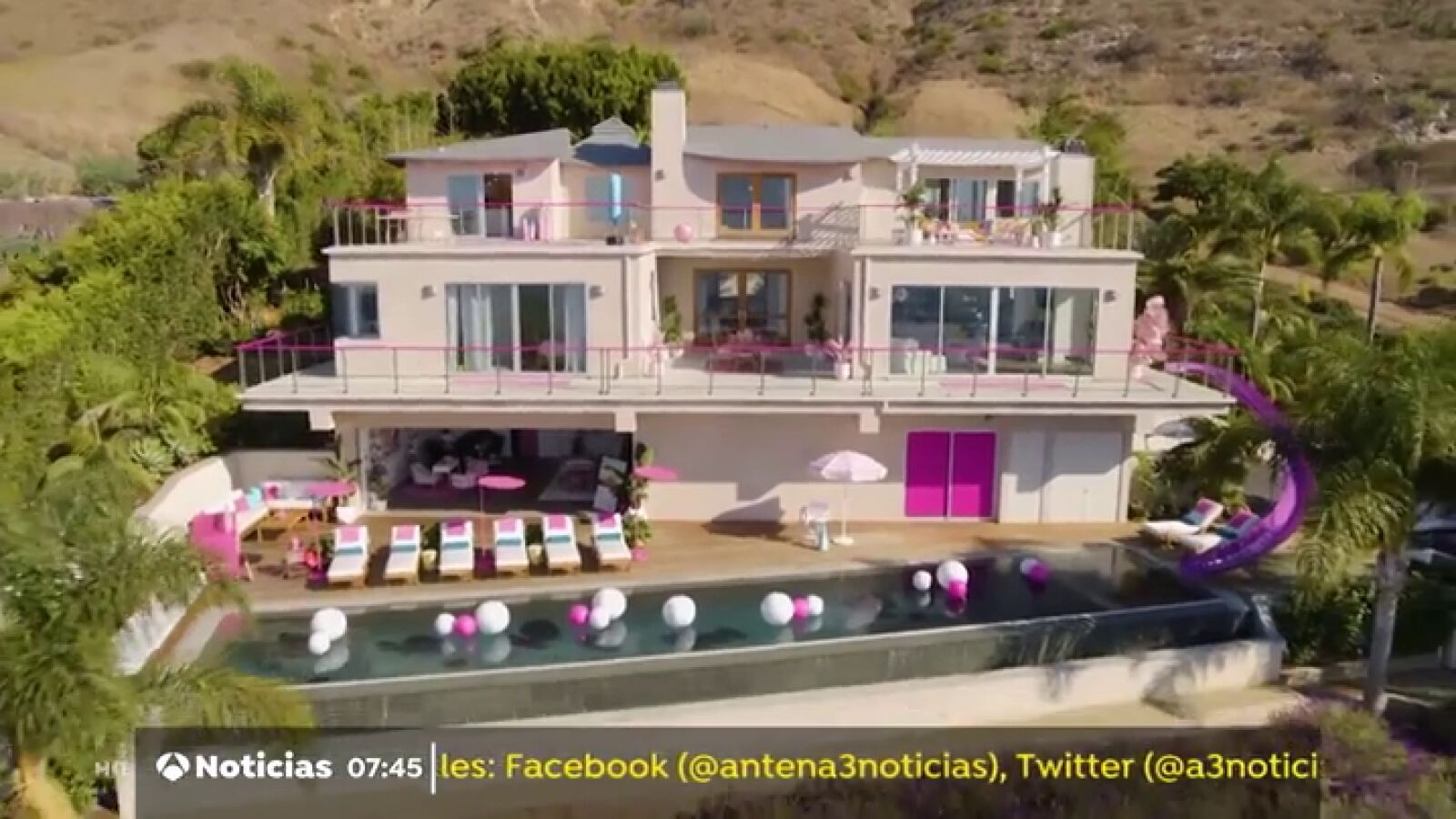 La mansión de Barbie de Malibú puede alquilarse a través de Airbnb