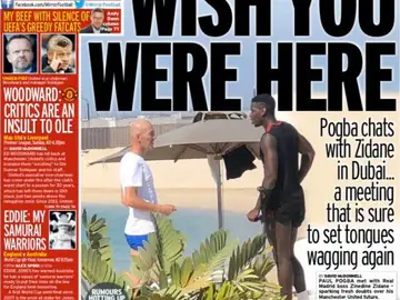 Portada del Mirror Sport Portada del Mirror Sport