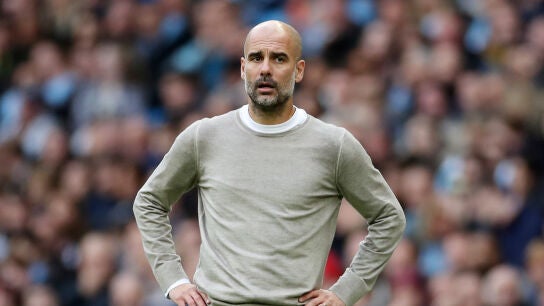 Pep Guardiola, entrenador del Manchester City