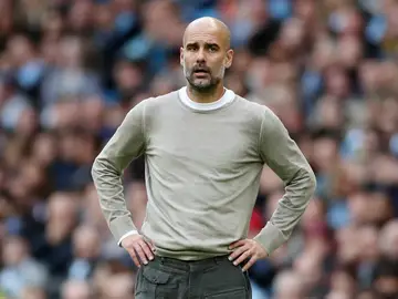 Pep Guardiola, entrenador del Manchester City Pep Guardiola, entrenador del Manchester City