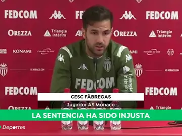 Cesc Fábregas, sobre la situación en Cataluña: "Es una injusticia muy grande" Cesc Fábregas, sobre la situación en Cataluña: "Es una injusticia muy grande"