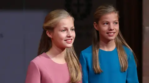 La princesa Leonor y la infanta Sofía La princesa Leonor y la infanta Sofía