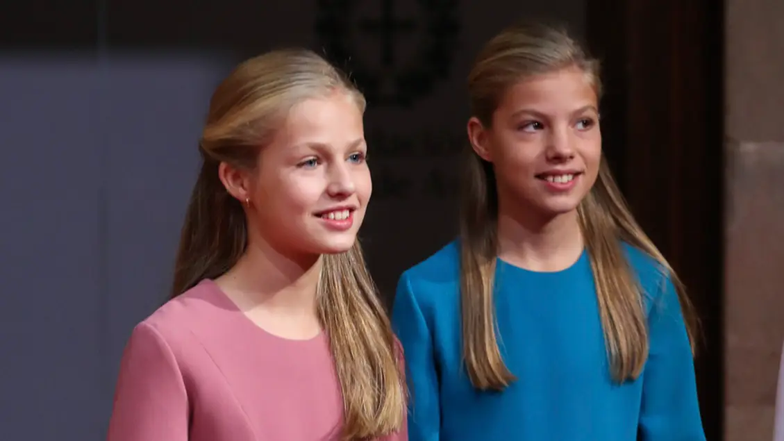 La princesa Leonor y la infanta Sofía La princesa Leonor y la infanta Sofía