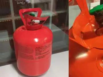 Bombona preparada para explotar en el centro de Barcelona Bombona preparada para explotar en el centro de Barcelona