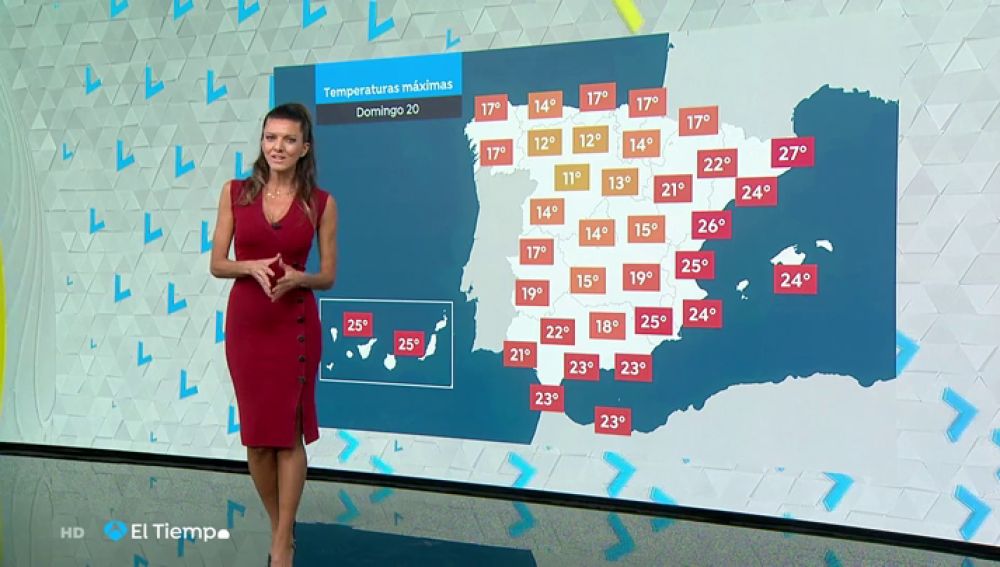 El domingo se presenta con lluvias en casi todo el país ante la amenaza de una nueva DANA