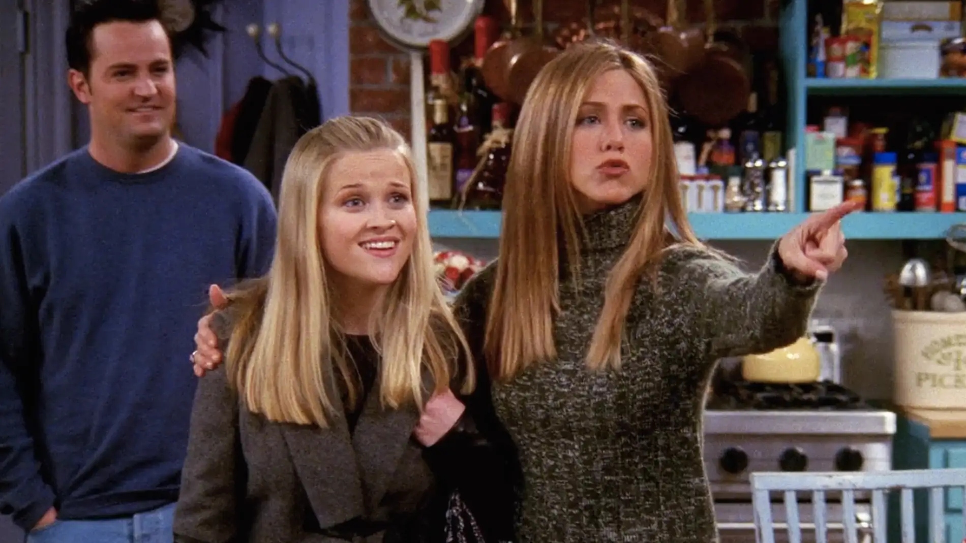 Reese Witherspoon y Jennifer Aniston en 'Friends'