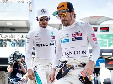 Fernando Alonso y Lewis Hamilton Fernando Alonso y Lewis Hamilton