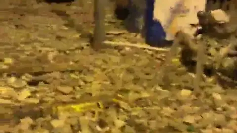 Recorrido por la 'zona cero' de los disturbios en Barcelona Recorrido por la 'zona cero' de los disturbios en Barcelona