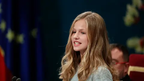 Primer discurso de la princesa Leonor Primer discurso de la princesa Leonor