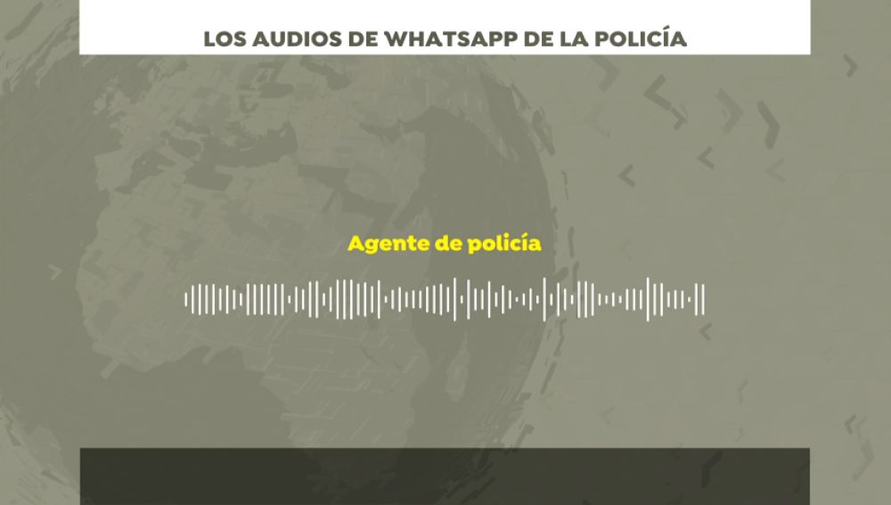 Los audios de WhatsApp que denuncian el "infierno" de los policías en Barcelona: "Es una puta locura, los compañeros caen inconscientes"