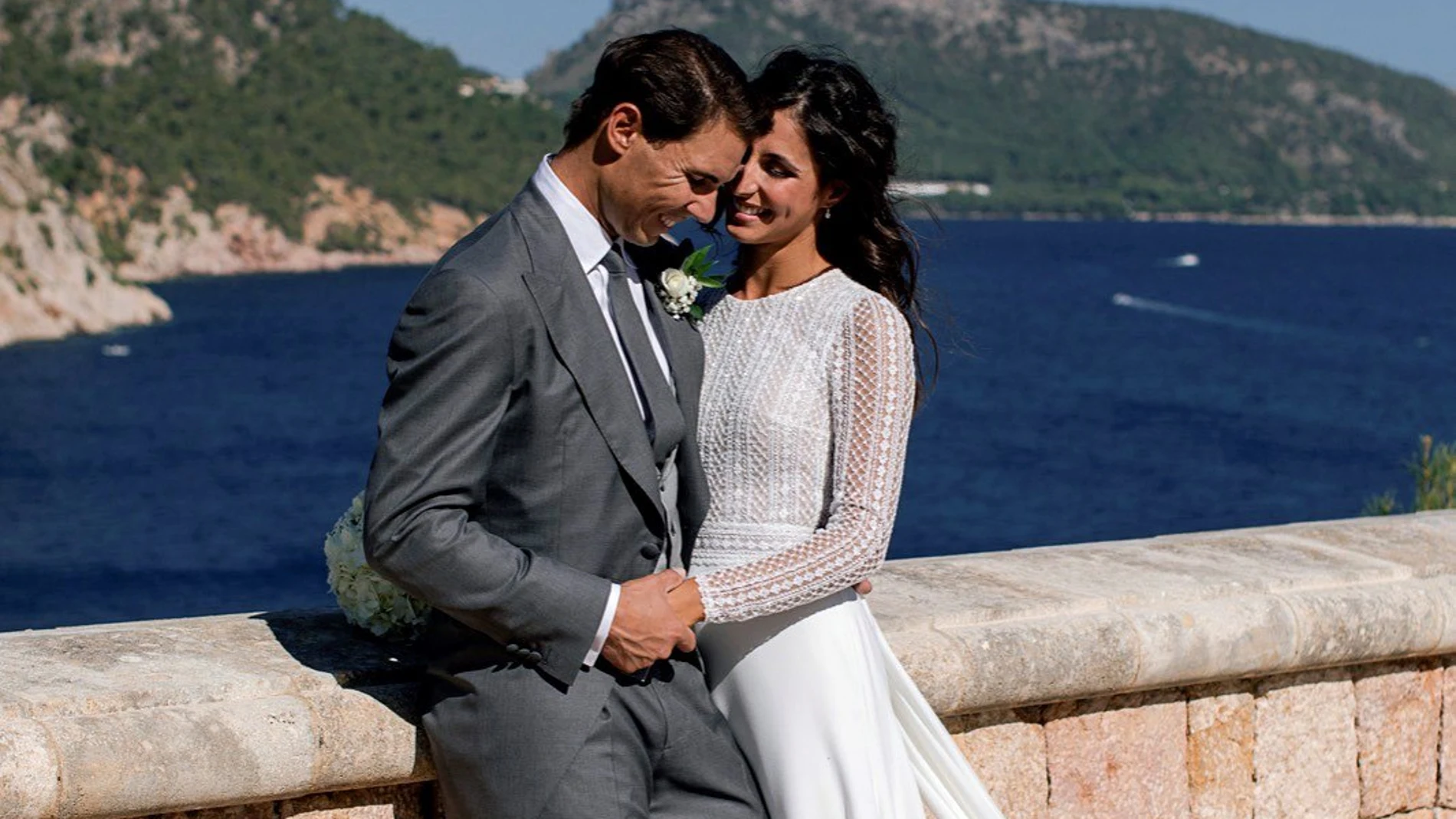 Rafa Nadal y Xisca Perelló, durante su boda Rafa Nadal y Xisca Perelló, durante su boda