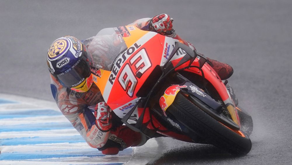 Marc Márquez no dio opción a sus rivales