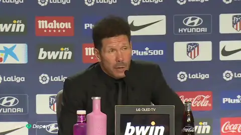 El dardo de Simeone: "Es fantastico buscar culpables" El dardo de Simeone: "Es fantastico buscar culpables"