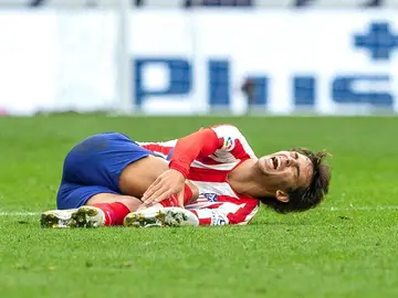 Joao Félix se lesionó ante el Valencia Joao Félix se lesionó ante el Valencia