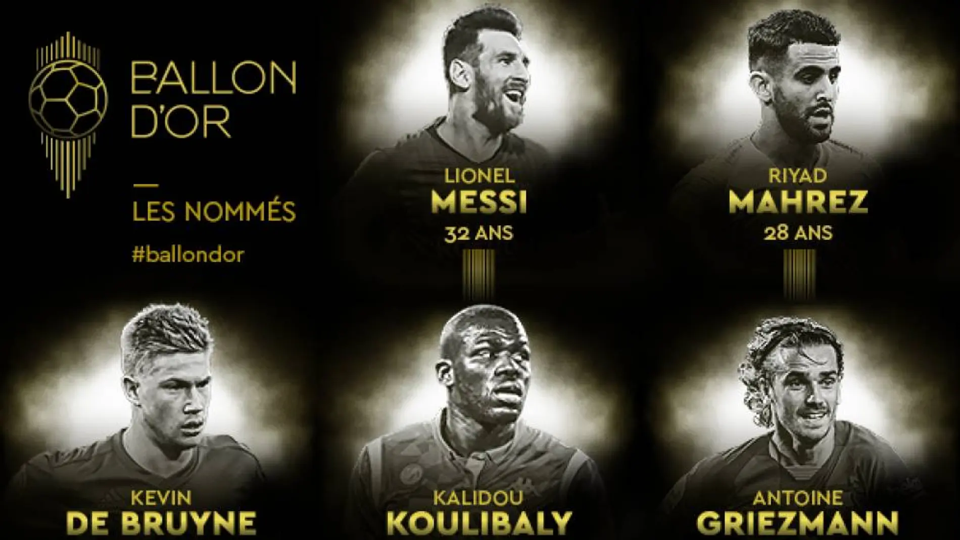 Nominados al Balón de Oro Nominados al Balón de Oro