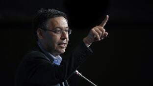 Bartomeu durante un acto