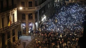 Concentración en Barcelona Concentración en Barcelona