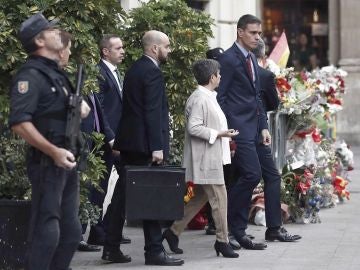 Pedro Sánchez, en Barcelona