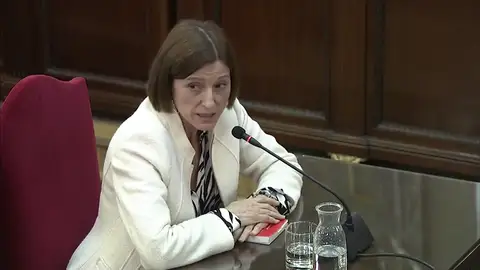 El expresidenta del Parlament reconoce que no tuvieron empatía con los no independentistas El expresidenta del Parlament reconoce que no tuvieron empatía con los no independentistas