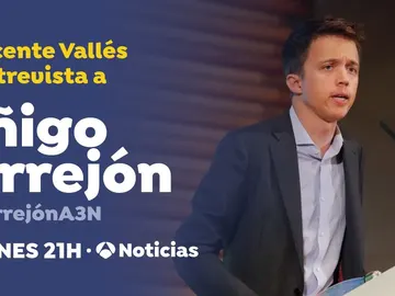 Íñigo Errejón será entrevistado por Vicente Vallés esta noche Íñigo Errejón será entrevistado por Vicente Vallés esta noche