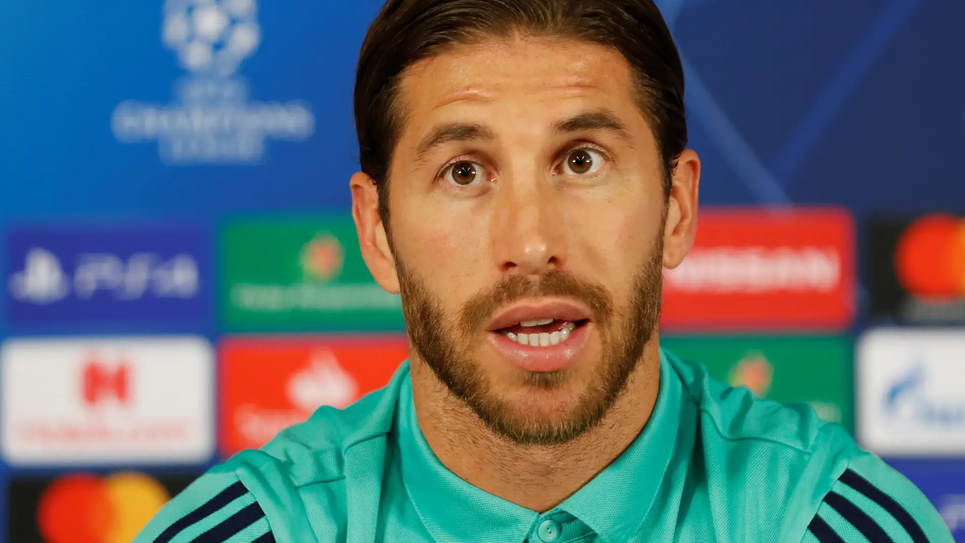 Sergio Ramos, en rueda de prensa