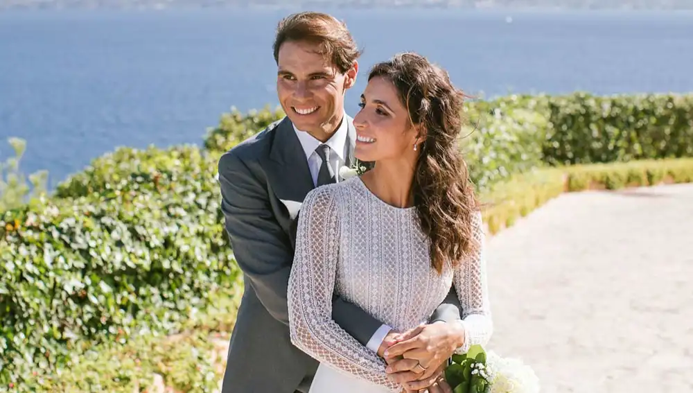 Rafa Nadal y Xisca Perelló convertidos en marido y mujer