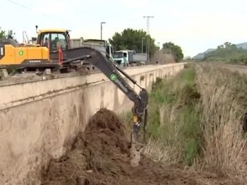 Canal del Reguerón, en Murcia