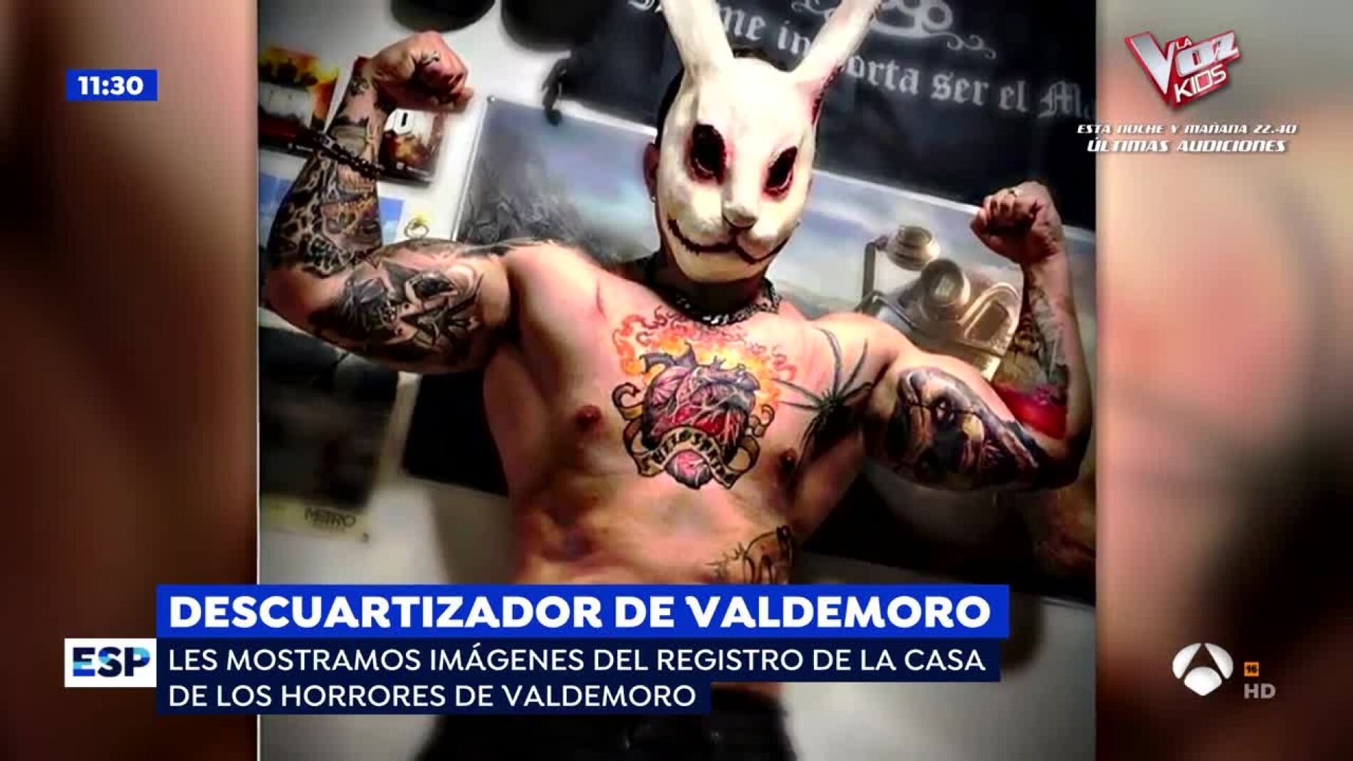 Tatuador descuartizador.