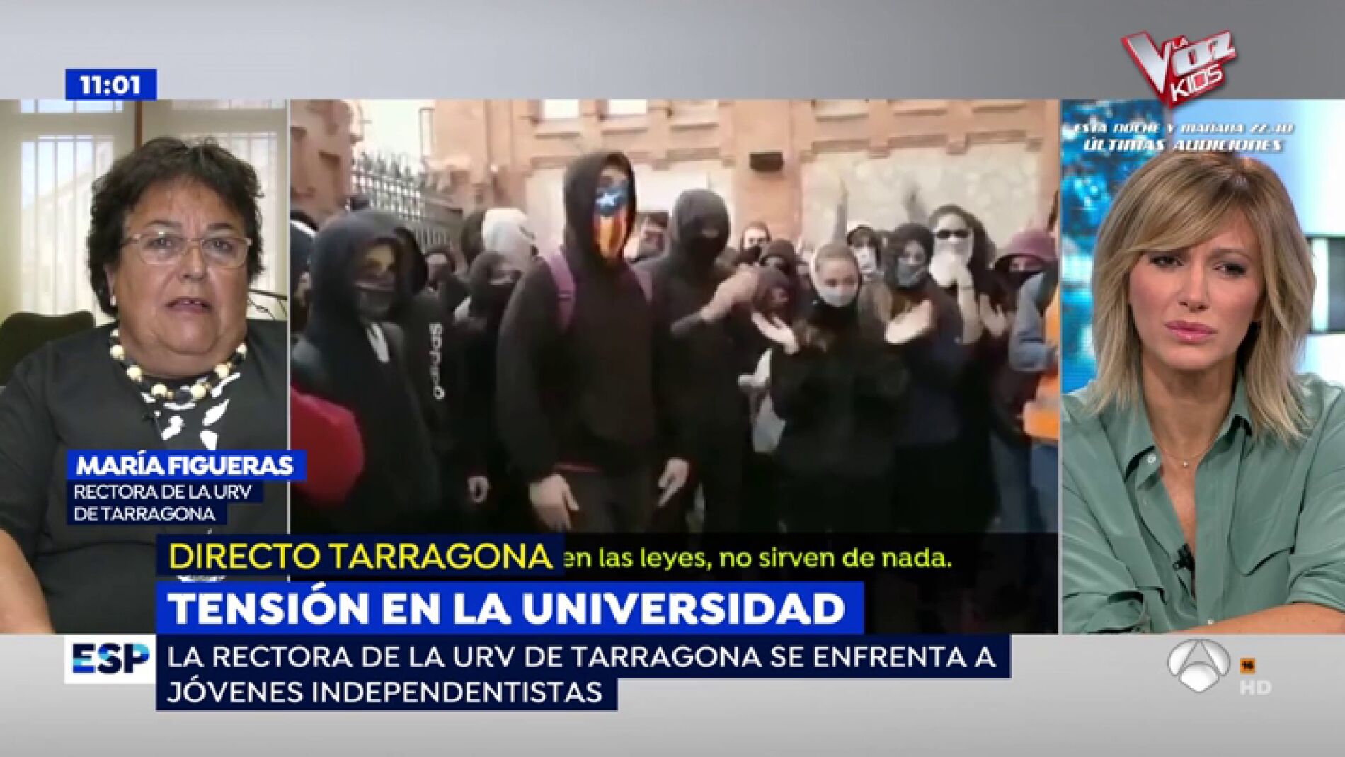 Tensi&oacute;n en la Universidad.