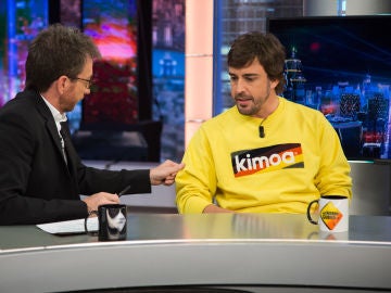 Fernando Alonso, en 'El Hormiguero 3.0': "No he echado nada de menos la Fórmula 1"