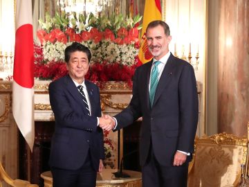 Los Reyes llegan a Japón 