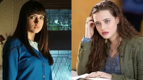 Ana de Armas en 'El Internado' y Katherine Langford en 'Por 13 razones' Ana de Armas en 'El Internado' y Katherine Langford en 'Por 13 razones'