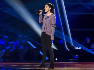 Actuación Irene Barrera ‘Va todo al ganador’ en las Audiciones a ciegas de ‘La Voz Kids’ Actuación Irene Barrera ‘Va todo al ganador’ en las Audiciones a ciegas de ‘La Voz Kids’